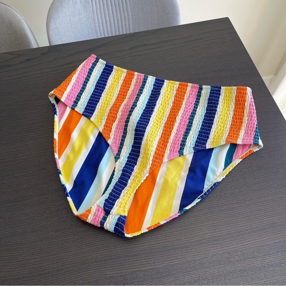 NWOT Crescent Drive High-waisted Bikini Bottoms